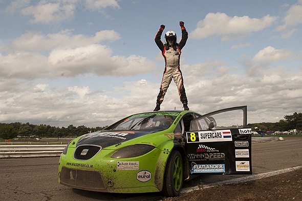 Ron Snoeck wint BK Rallycross en verstevigd leidende positie